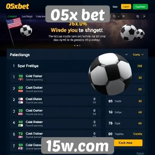 Avaliação das funcionalidades do site 05x bet
