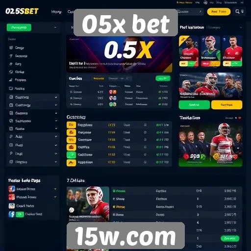 Análise da interface do usuário do 05x bet